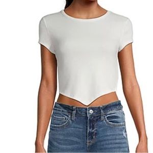 Arizona womens junior crew neck shirt sleeve tshirt.